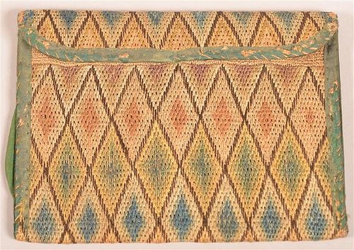 FLAME STITCH POUCH - ELIZABETH