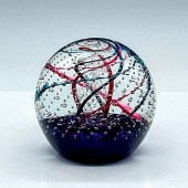 FLAMENCO ART GLASS PAPERWEIGHT
