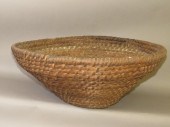 FLARED BOWL COILED RYE STRAW B