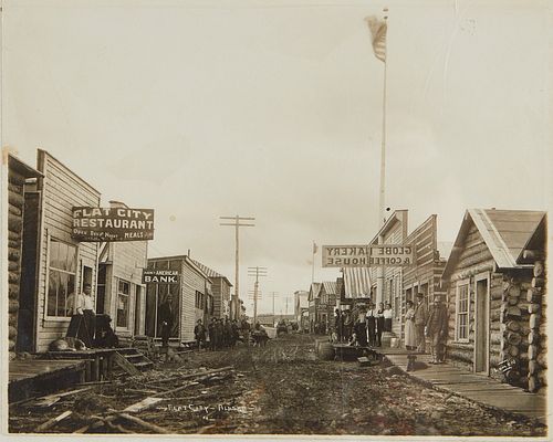 FLAT CITY, ALASKA EARLY 20TH C.