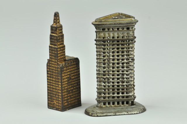 FLAT IRON AND WOOLWORTH BUILDING