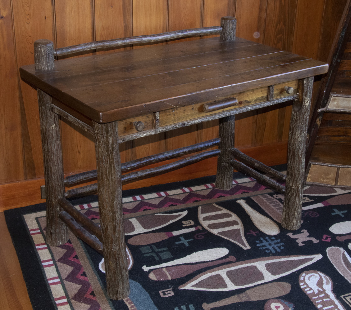 FLAT ROCK DESK Adirondack Style