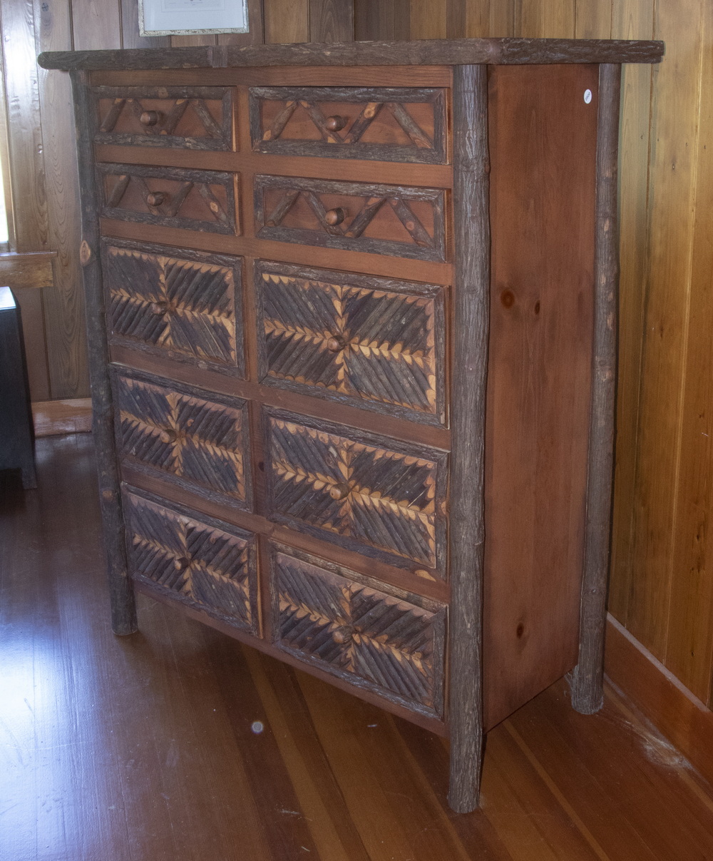 FLAT ROCK TALL CHEST Adirondack