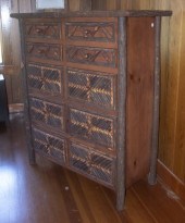 FLAT ROCK TALL CHEST Adirondac