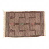 FLAT-WEAVE PRAYER RUG WITH CYP