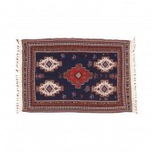 FLAT-WEAVE SOUMAK AREA RUG Cot