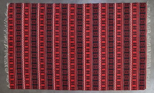 FLATWEAVE RUG, 7&#039;3&QUOT; X
