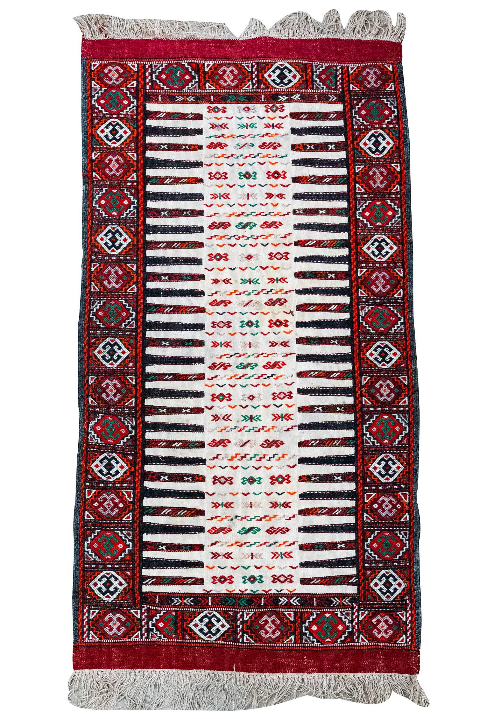 FLATWEAVE RUGwool; 6'5" x 3'4"