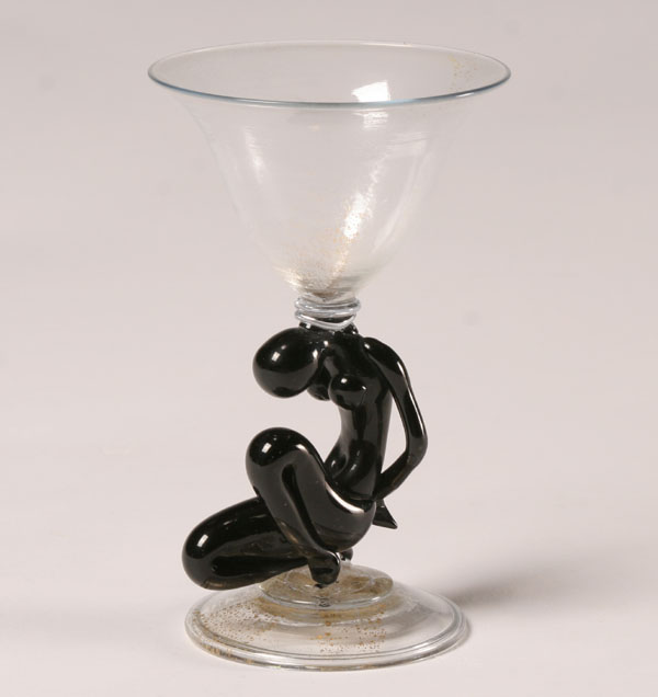 Flavio Poli IVAM Black Nude Figural