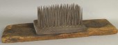 FLAX WORKING HETCHELca. 1826 d