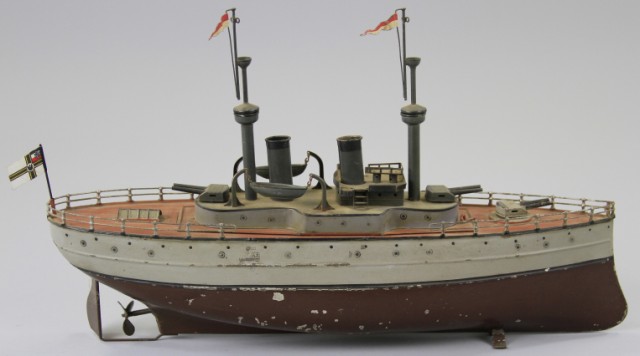 FLEISCHMANN WARSHIP C. 1936 hand