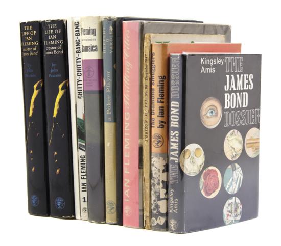*FLEMING IAN A group of 11 books by