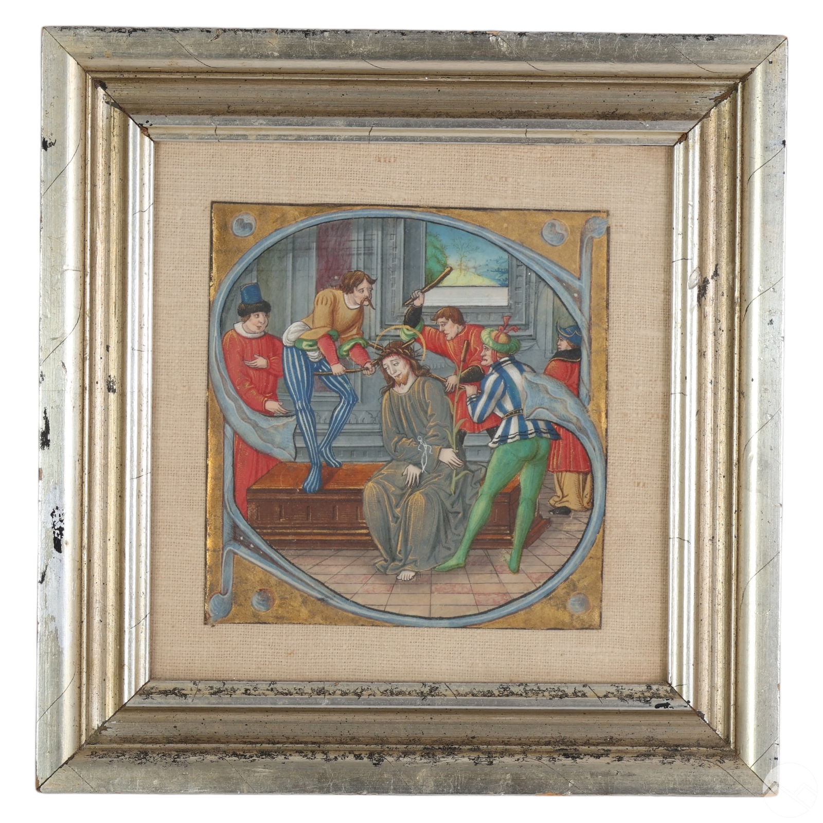 FLEMISH ANTIQUE ILLUMINATED