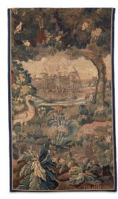 FLEMISH BAROQUE TAPESTRY FRAGM