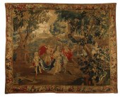 FLEMISH FORMAL GARDEN TAPESTRY