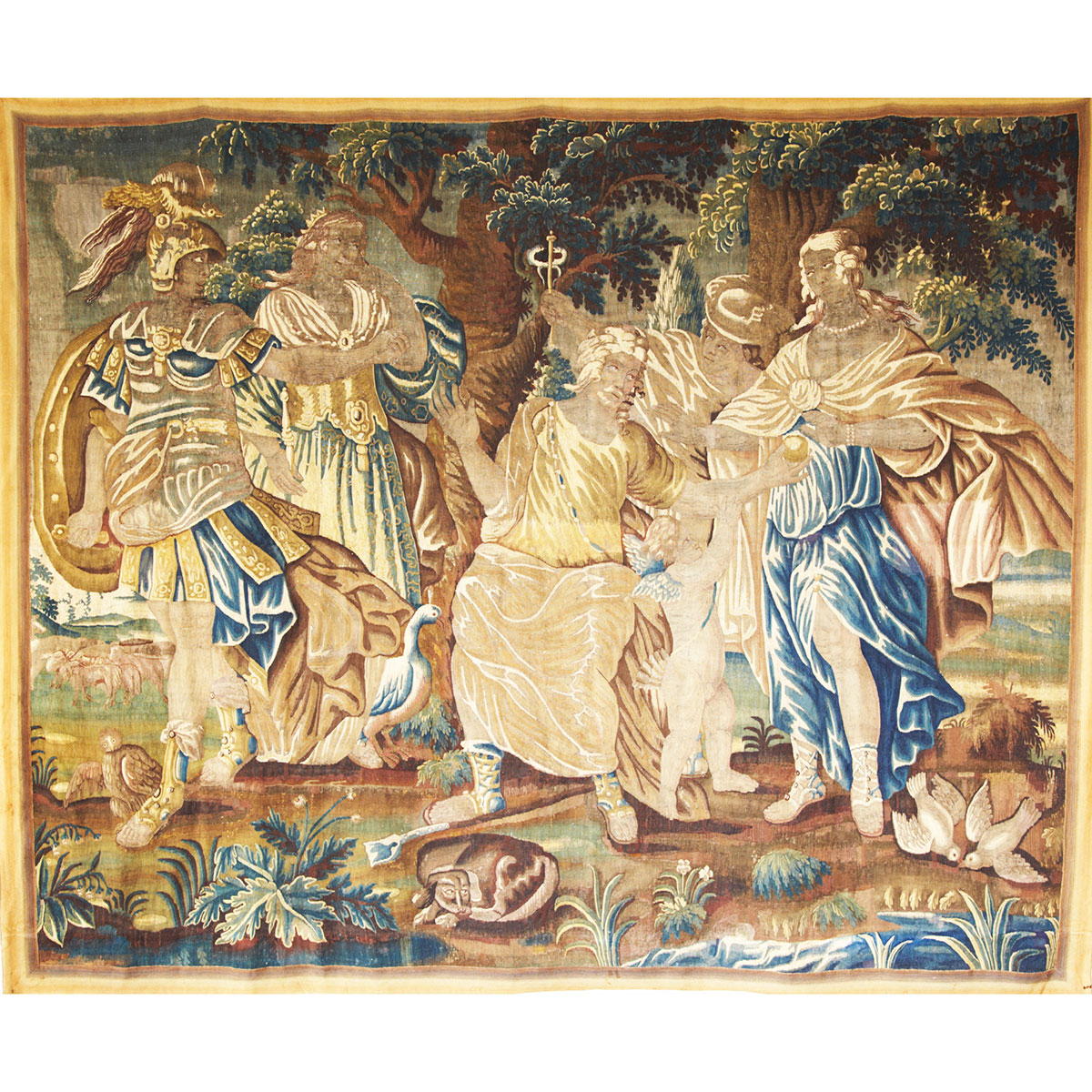 Flemish Mythological Tapestry The