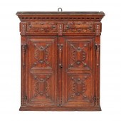 FLEMISH OAK HANGING CUPBOARD
1