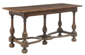 FLEMISH OAK TABLE, 17TH/ 18TH