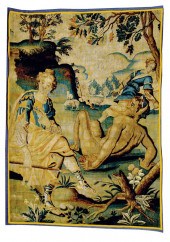 Flemish pictorial verdure tape