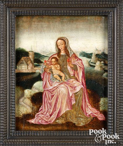 FLEMISH SCHOOL, LATE 16TH C., OIL