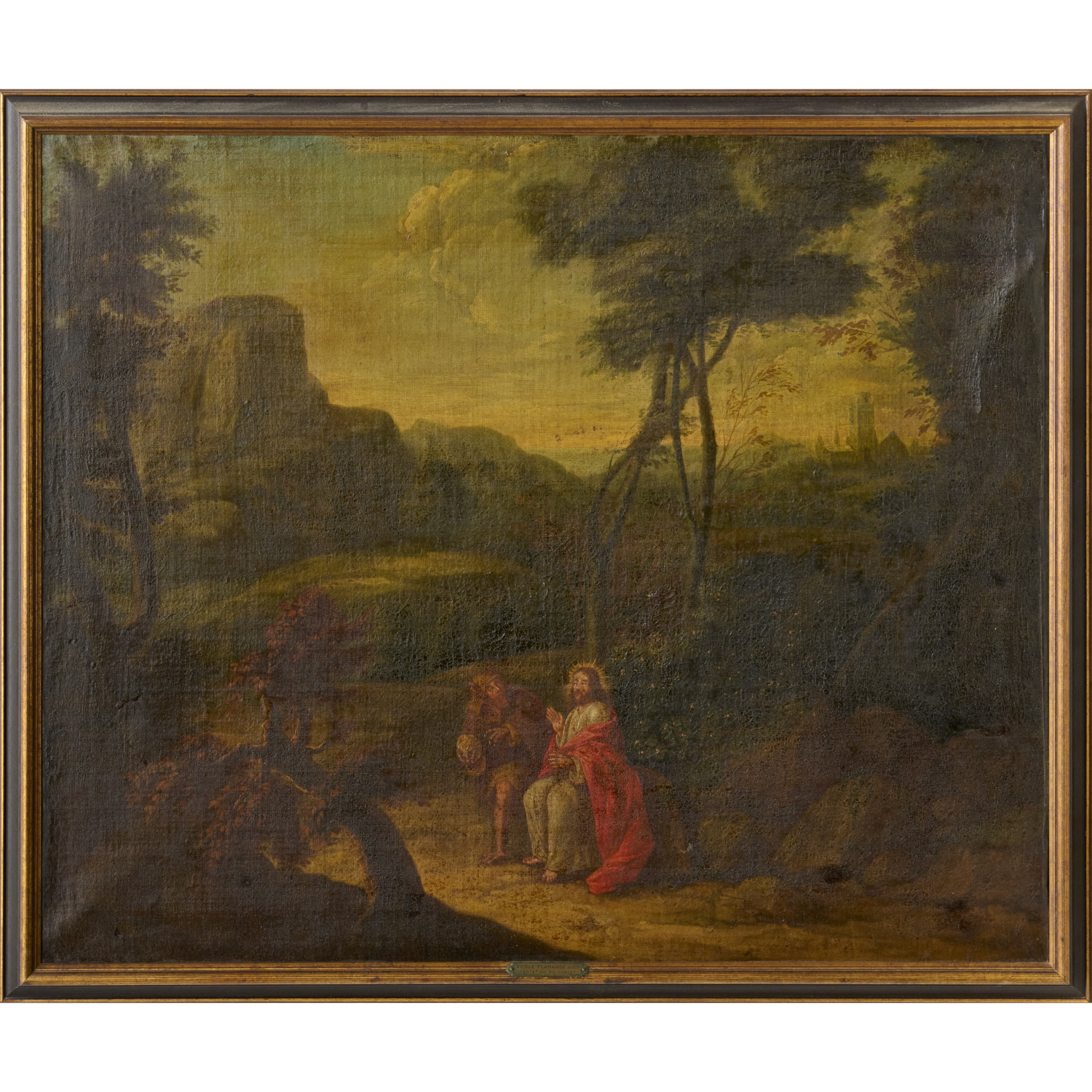 FLEMISH SCHOOL, OIL ON CANVAS,