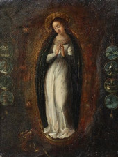FLEMISH SCHOOL PAINTING ON COP