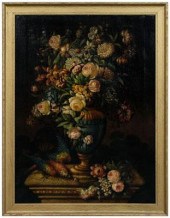 Flemish School still life, vas