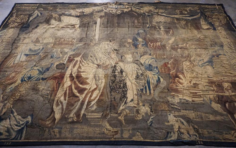 FLEMISH SCHOOL TAPESTRY OF THE