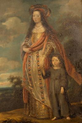 Flemish School/Portrait of a Mother