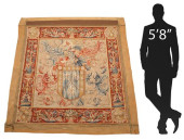 FLEMISH STYLE ARMORIAL WOVEN T
