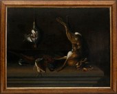 FLEMISH STYLE OIL ON CANVAS "P