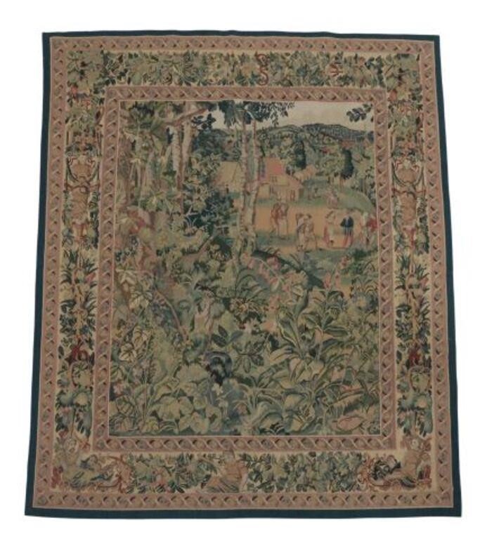 FLEMISH STYLE WOVEN PASTORAL