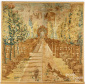 FLEMISH VERDURE TAPESTRY, 17TH