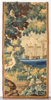 FLEMISH VERDURE TAPESTRY, ANTI