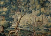 FLEMISH VERDURE TAPESTRY Flemi