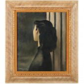 FLETCHER MARTIN, OIL ON CANVAS
