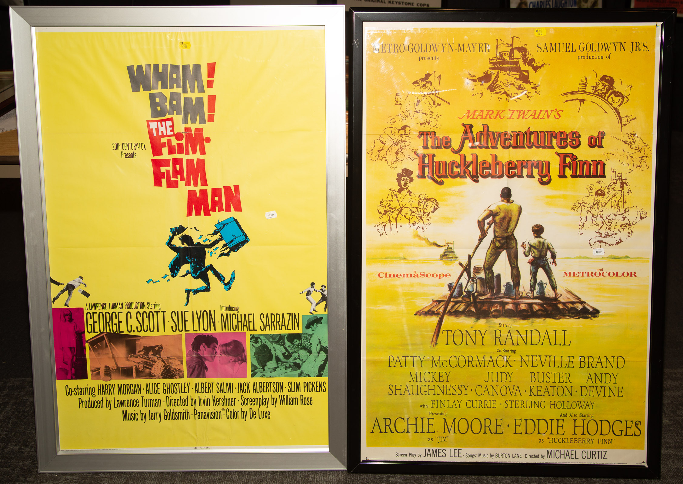 FLIM FLAM MAN & HUCKLEBERRY FINN