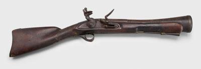 Flintlock blunderbuss, brass