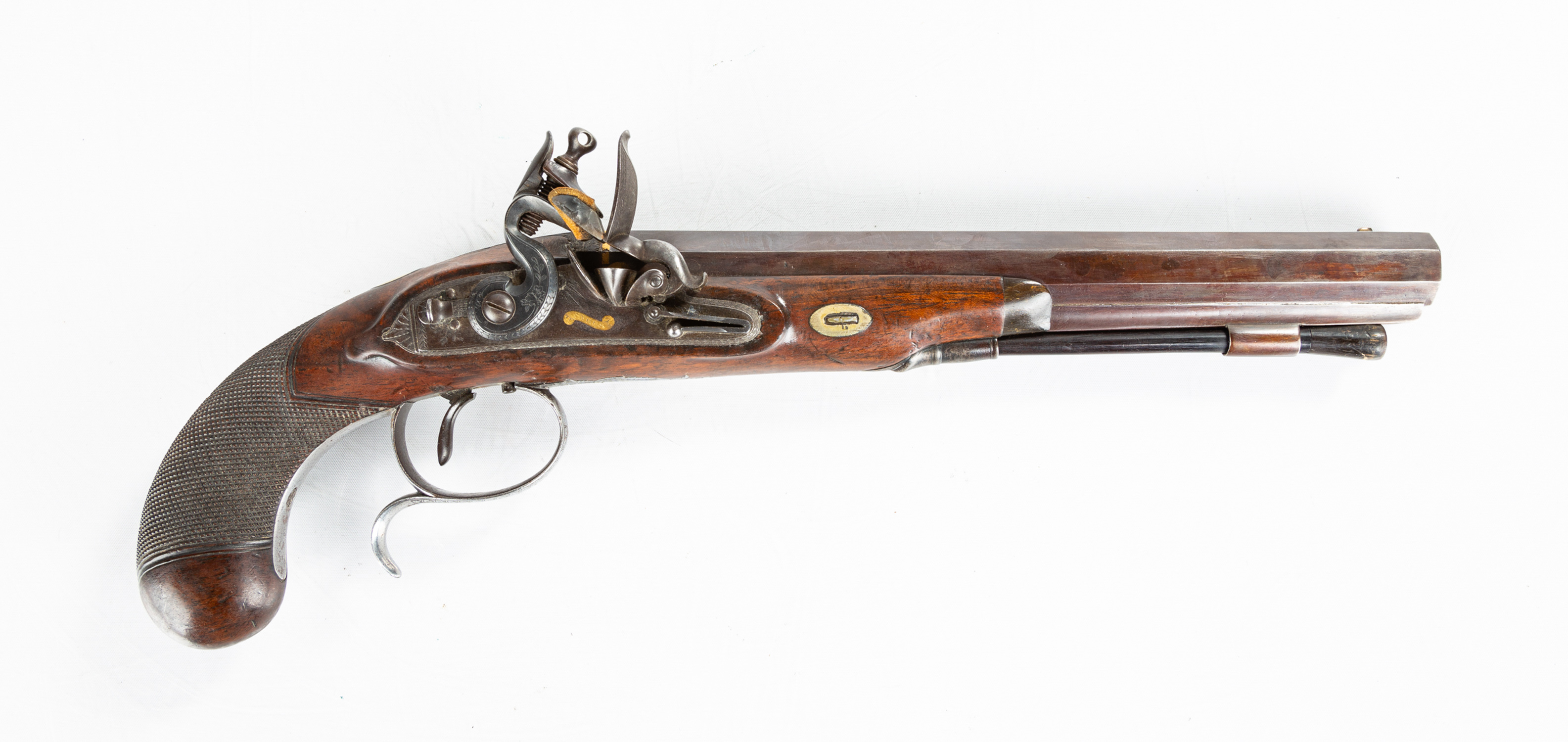 FLINTLOCK DUELING PISTOL BY SYKES