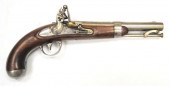 Flintlock pistol  Asa Waters