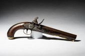FLINTLOCK PISTOLwith shield in