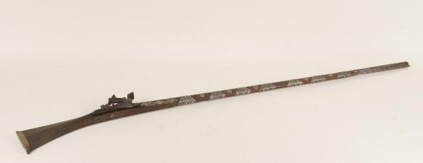 Flintlock rifle; Turkish