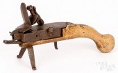 FLINTLOCK TINDER LIGHTER, 19TH