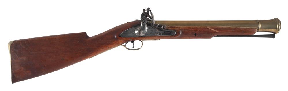 FLINTLOCK TOWER BLUNDERBUSS 19TH