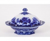 Flo Blue porcelain octagonal c
