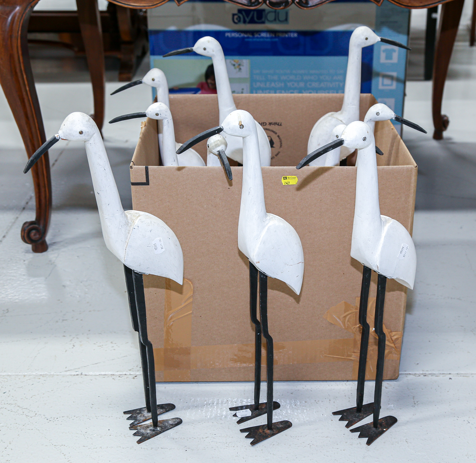 FLOCK OF 10 SEAGULLS (India)