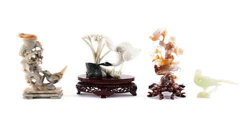 FLOCK OF HARDSTONE BIRDSFLOCK OF