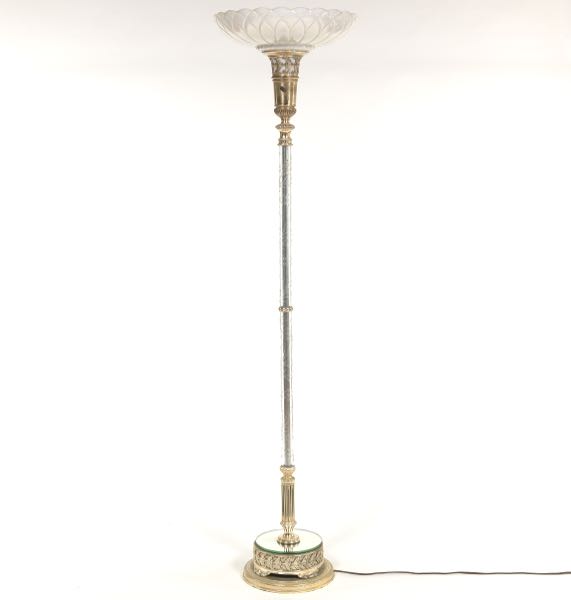 FLOOR LAMP 68" x 16" Torchiere with
