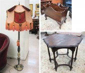 FLOOR LAMP LAMP TABLE AND MAGA