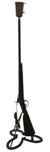 FLOOR LAMP MADE FROM 1842 U.S.